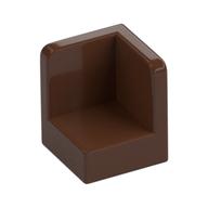 Lego Panel 1 x 1 x 1 Corner / Brown