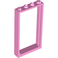 Lego Door Frame 1 x 4 x 6 Type 2 / Bright Pink