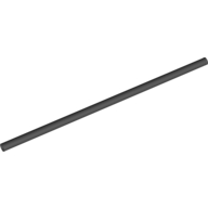 Lego Hose Rigid 3mm D. 12L / 9.6cm / Black
