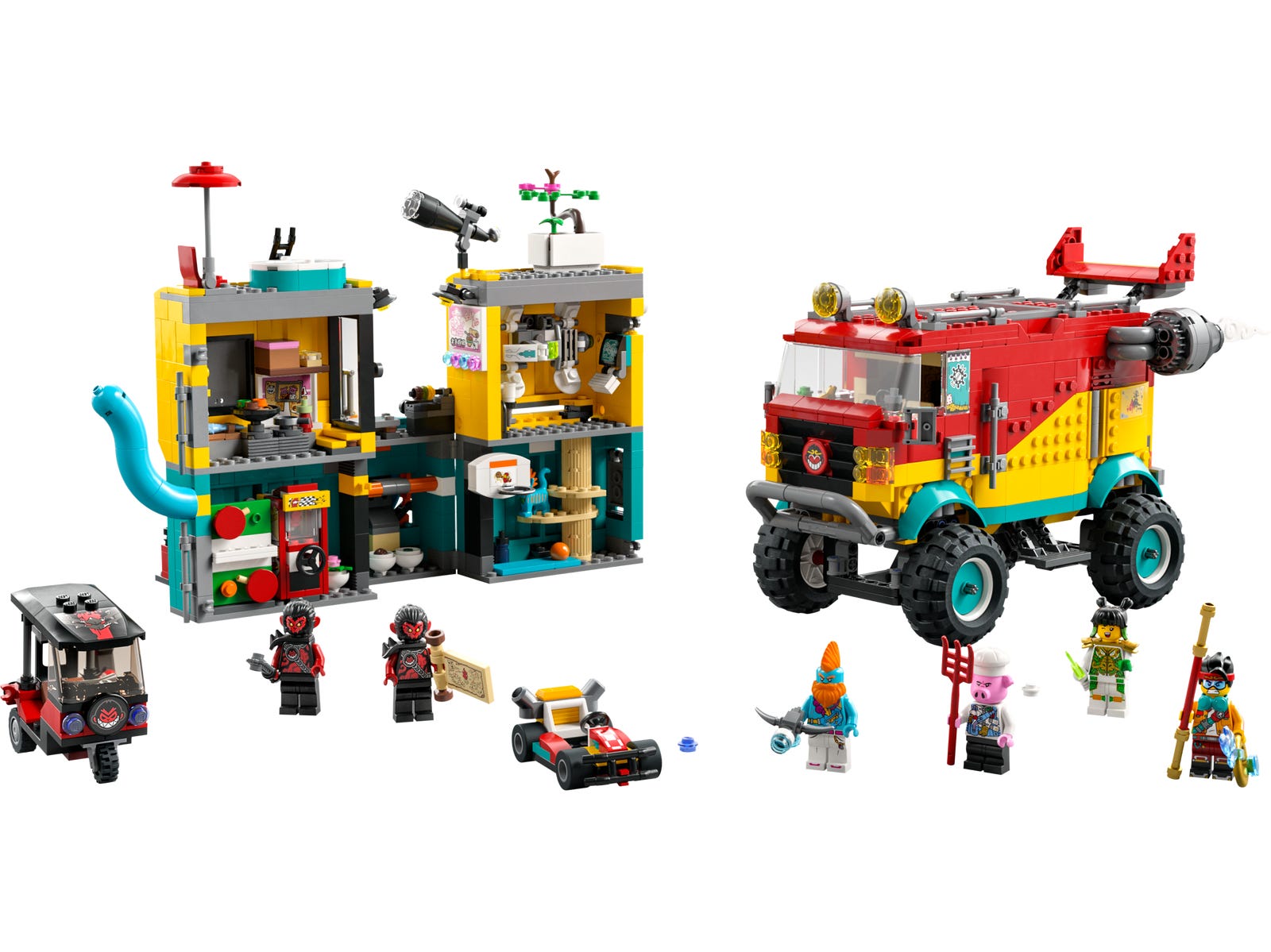 Lego Monkie Kid's Team Van