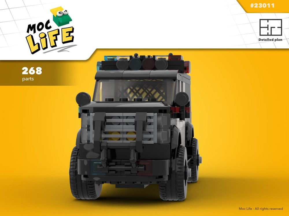 Lego Chevrolet Suburban police