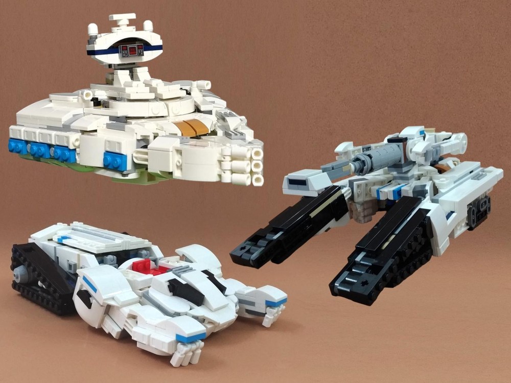 Lego Transformer Thundertank / StarDestroyer / Megatron (TF; One) bundle