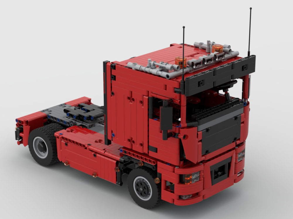 Lego 2x4 Full Rc TGX Truck