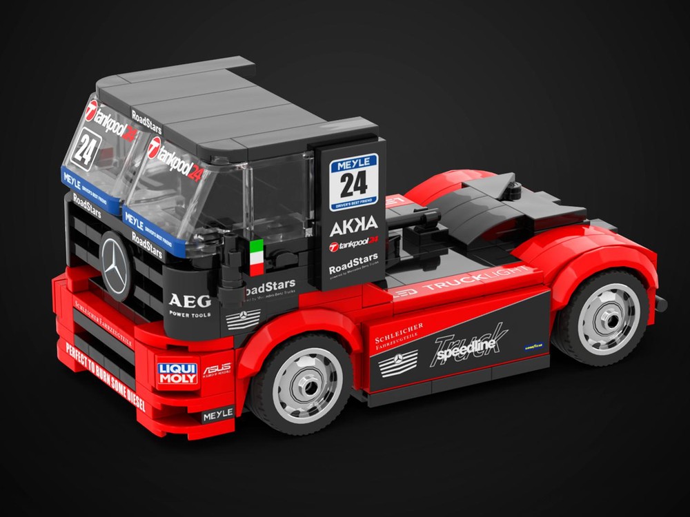 Lego MERCEDES BENZ | TAMIYA RC Race Truck Actros
