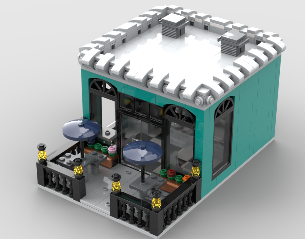 Lego Ice cream shop