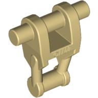 Lego Torso Mechanical, Battle Droid with Orange Insignia Print / Tan