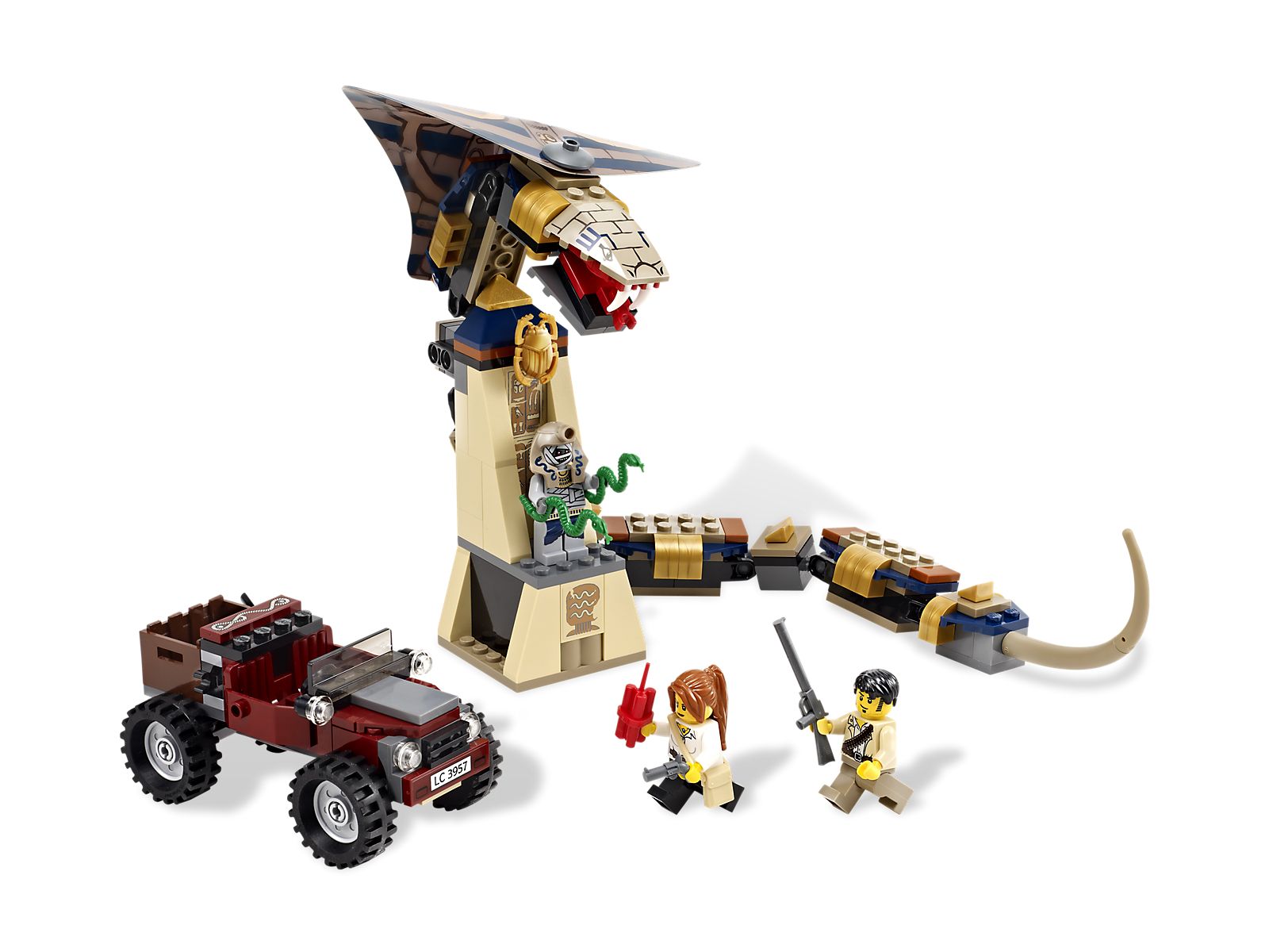 Lego Cursed Cobra Statue