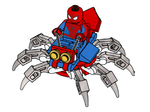Lego Spider-Man with Spider-Crawler
