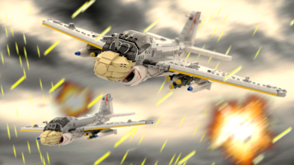 Lego 1:35 Scale A-6E Intruder
