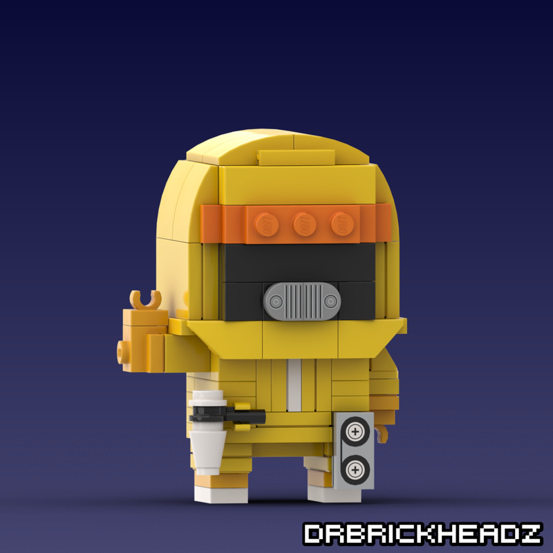 Lego Radioactiva Suit Marty McFly (Back to the Future) Brickheadz