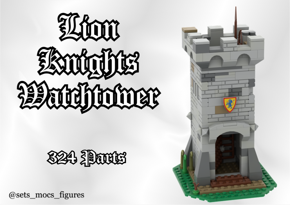 Lego Lion Knights Watchtower