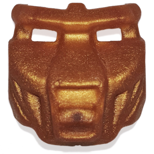 Lego Large Figure Mask Krana Yo / Reddish Gold