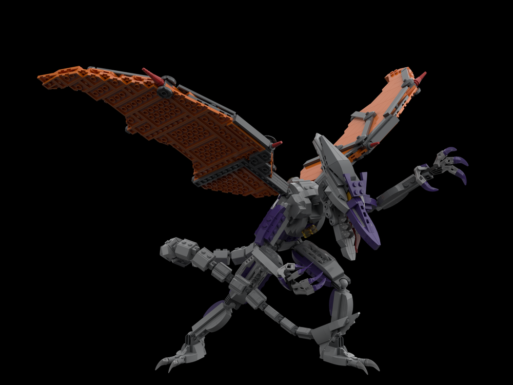 Lego Cyborg Space Pirate Captain "Riddles"