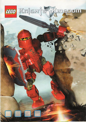 Lego 2003 Dealer Italian Knights' Kingdom II Launch Folder (4229499-IT)