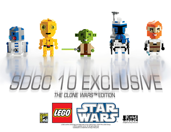 Lego CubeDude - The Clone Wars Edition