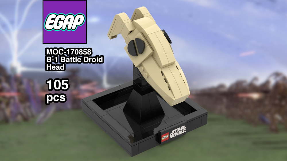 Lego B-1 Battle Droid Head