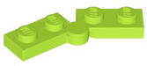 Lego Hinge Plate 1 x 4 Swivel (2429 / 2430) / Lime