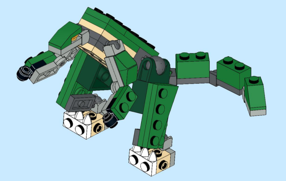 Lego Green Godzilla