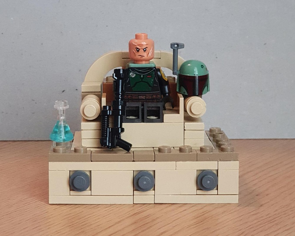Lego Boba Fett Throne Display