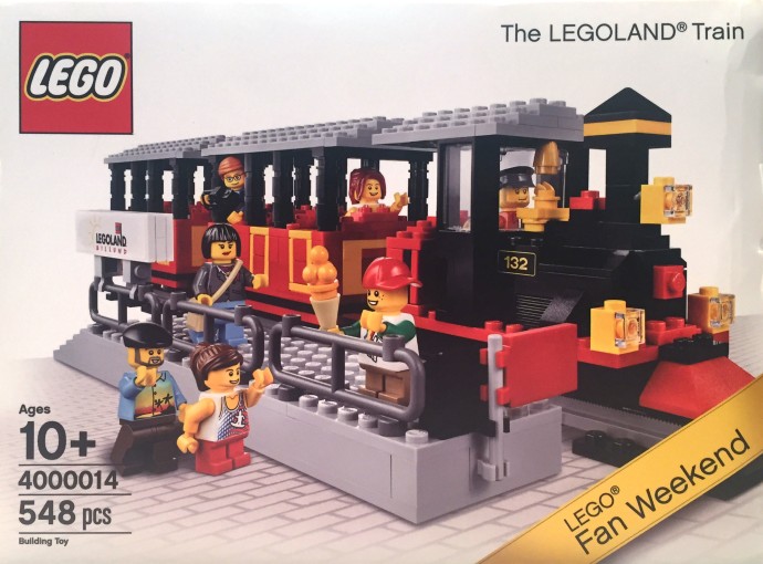 Lego The LEGOLAND Train (LEGO Fan Weekend Skaerbaek Version)