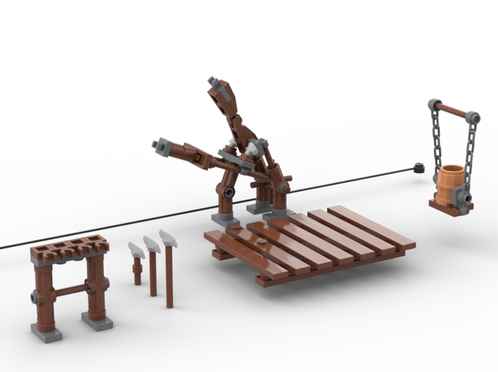 Lego Medieval Mining Equipment