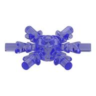Lego Snowflake / Star 4 x 4 / Trans-Purple