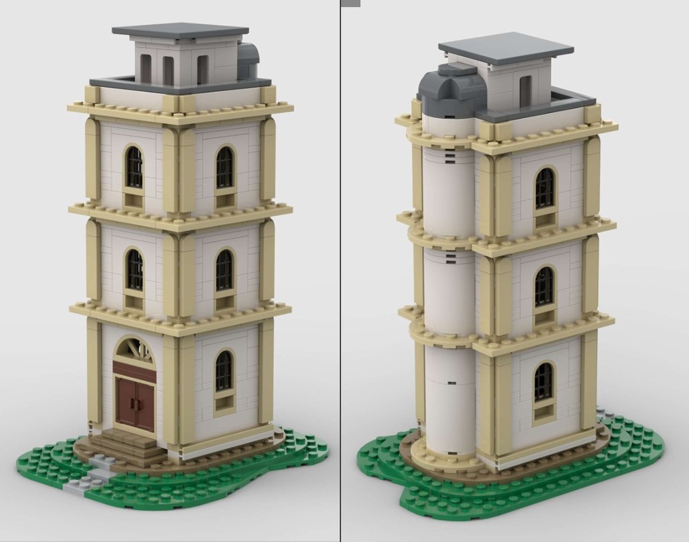 Lego Limburgerhof - Turm im Park