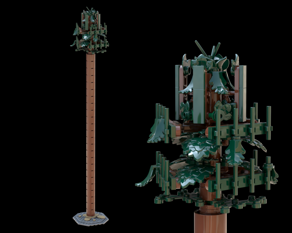 Lego Disguised Cell Tower
