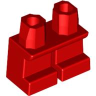 Lego Legs Short / Red