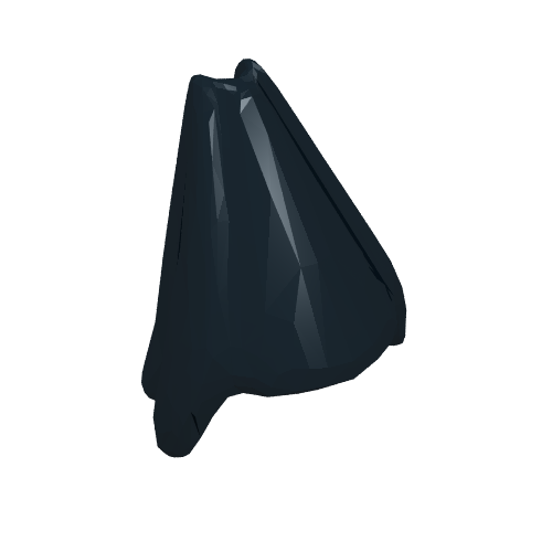 Lego Hat High Cone Shaped / Black