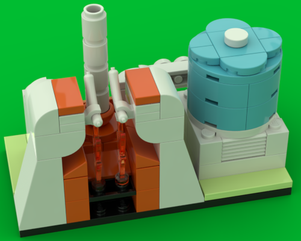 Lego Gas Fire Hot Dog Cooker