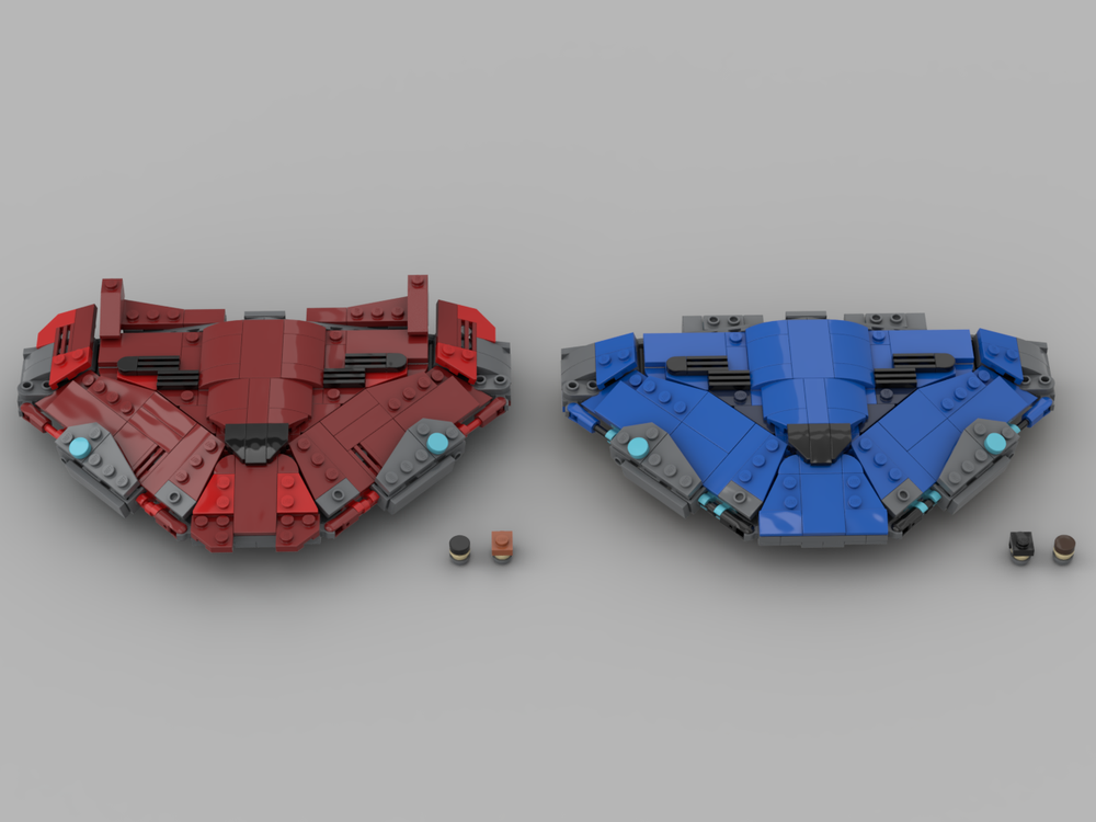 Lego 1:250 scale cobras