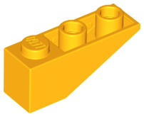 Lego Slope, Inverted 33 3 x 1 / Bright Light Orange