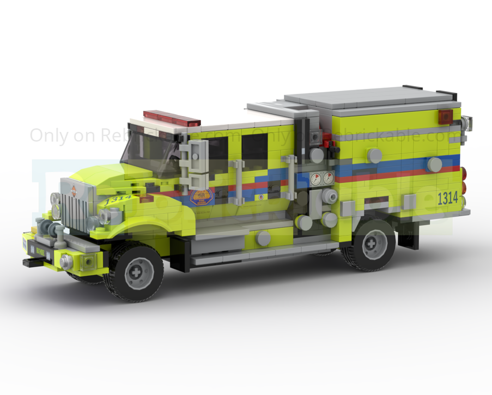 Lego 2020 BME Intl. Type III Cal OES Wildland Engine