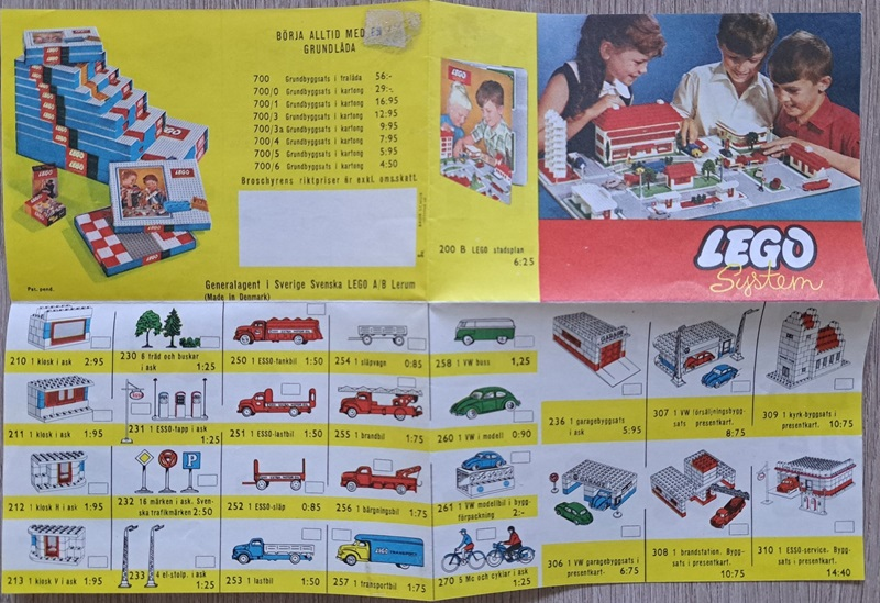 Lego 1961 Swedish