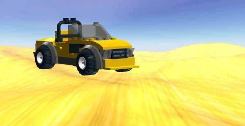 Lego 4200-B Mine Manager Car