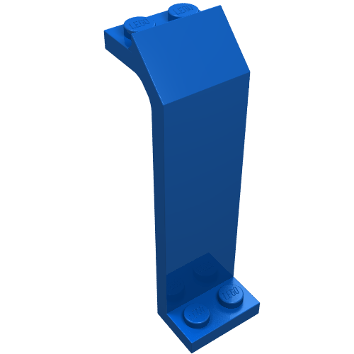Lego Panel 3 x 2 x 5 2/3 / Blue