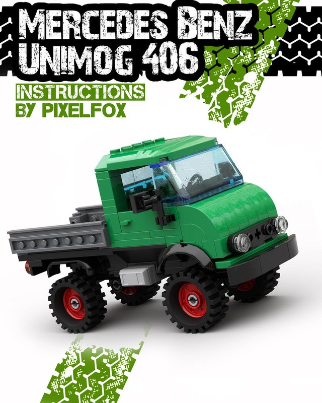 Lego Mercedes Benz Unimog 406
