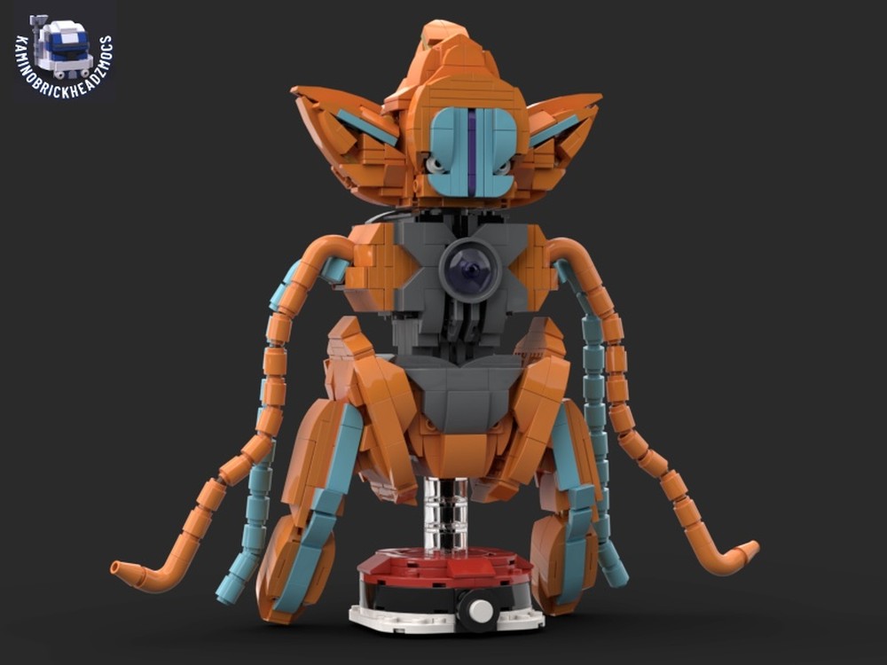 Lego Deoxys attack forme
