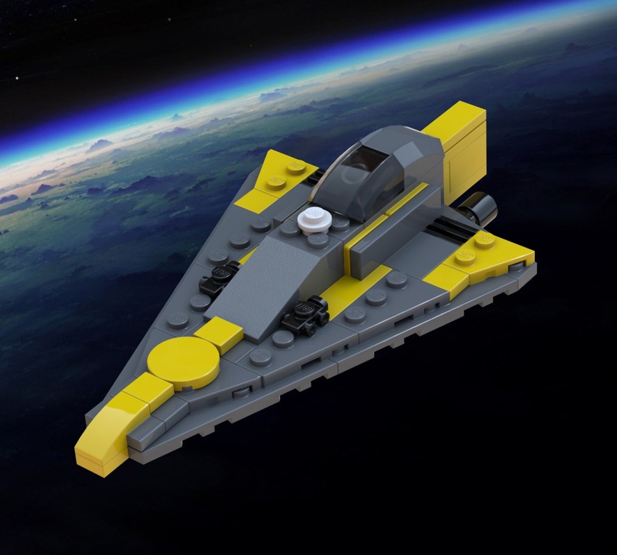 Lego Anakin's Delta-7B interceptor