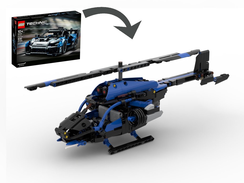 Lego 42123 Police helicopter