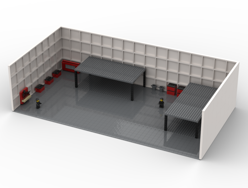 Lego speed champions garage