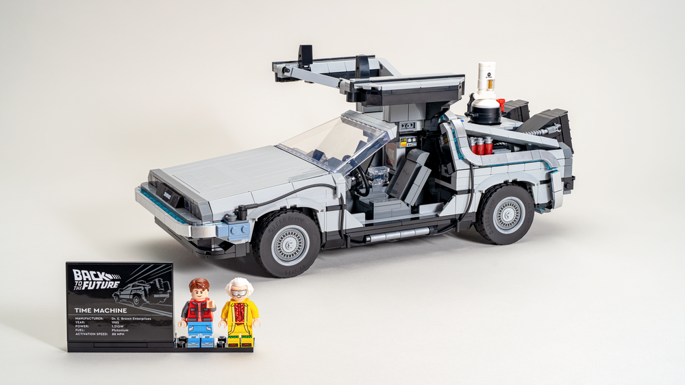 Lego Back to the Future Time Machine - Mods & Improvements