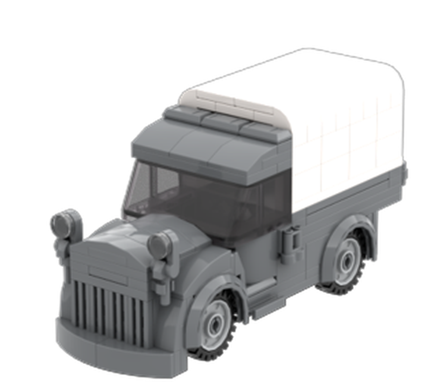 Lego WW2 military track (winter design)