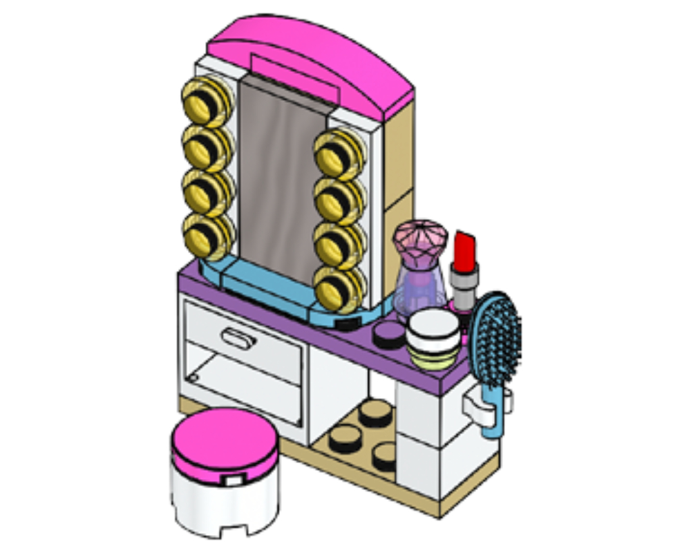 Lego Dressing Table