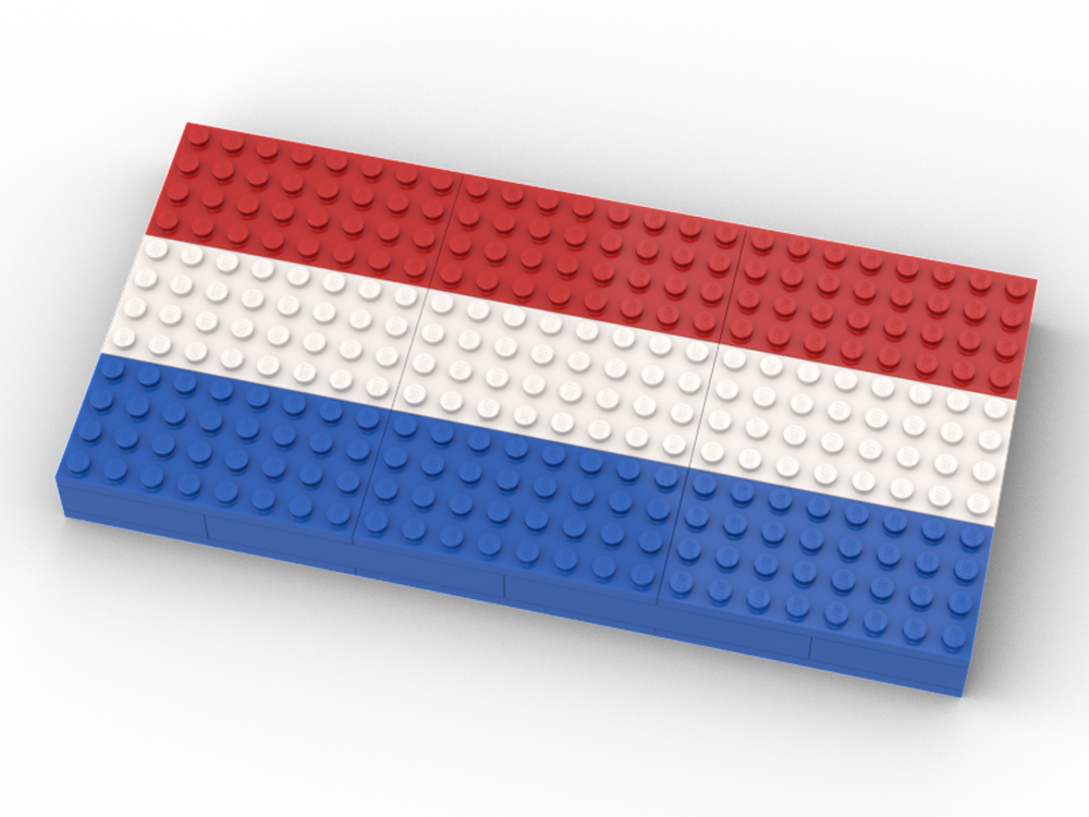 Lego Netherlands national flag