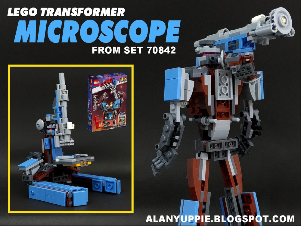 Lego Transformer Microscope from set 70842: Emmet's Couch Mech