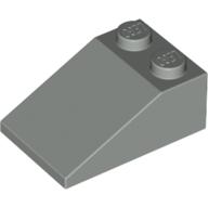 Lego Brick Sloped 33° 3 x 2 / Light Gray
