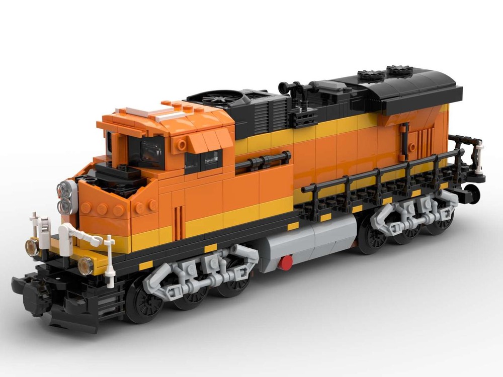 Lego BNSF Locomotive - 6 wide