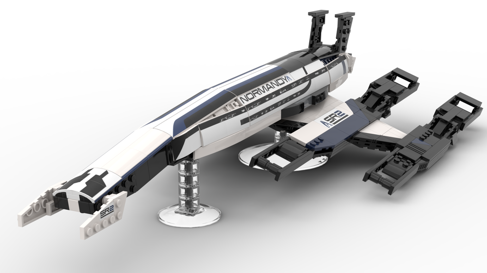 Lego SSV Normandy SR2 from Mass Effect 3